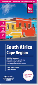 Reise Know-How Landkarte Südafrika Kapregion / South Africa, Cape Region (1:500.000)