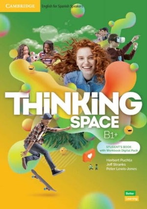 Puchta, Herbert / Stranks, Jeff et al. Thinking Space B1+ Student's Book with Workbook Digital Pack. Cambridge University Press, 2026.