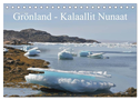 Grönland - Kalaallit Nunaat (Tischkalender 2024 DIN A5 quer), CALVENDO Monatskalender