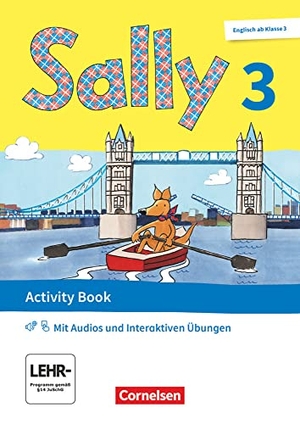 Sally - Englisch ab Klasse 3 - Allgemeine Ausgabe 2020 - 3. Schuljahr. Activity Book mit interaktiven Übungen online - Activity Book mit interaktiven Übungen online - Mit Portfolio-Heft. Cornelsen Verlag GmbH, 2020.