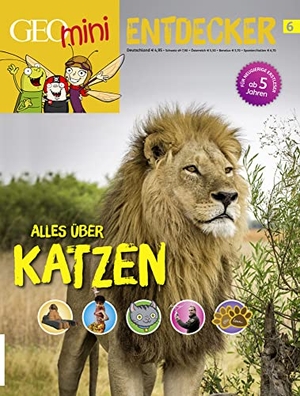 Wetscher, Rosa. GEOlino mini Entdeckerheft 6/2017 - Alles über Katzen. Gruner + Jahr Geo-Mairs, 2021.