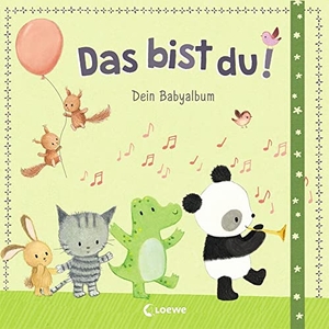 Das bist du! - Dein Babyalbum - Erinnerungsbuch, Erinnerungsalbum, Eintragbuch. Loewe Verlag GmbH, 2020.