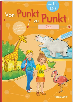 Beurenmeister, Corina. Von Punkt zu Punkt. Zoo - Von 1 bis 140. Tessloff Verlag, 2022.