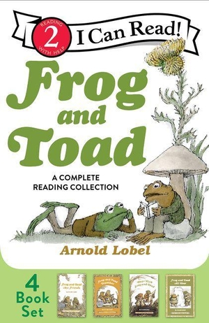 Lobel, Arnold. Frog and Toad: A Complete Reading Collection - A Box Set of All 4 Books from the Classic Animal Friendship and Adventure Series, Great for Growing Reading Skills and Early Literacy Development for Kids [Ages 4-8]. HarperCollins, 2020.