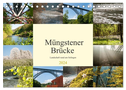 Müngstener Brücke - Landschaft rund um Solingen (Tischkalender 2024 DIN A5 quer), CALVENDO Monatskalender