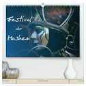 Festival der Masken (hochwertiger Premium Wandkalender 2025 DIN A2 quer), Kunstdruck in Hochglanz