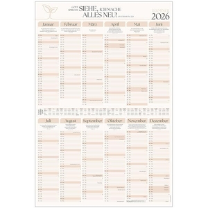 Terminer 2027 - Wandterminer. Kawohl Verlag GmbH, 2026.