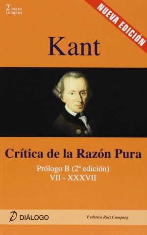 Kant, Immanuel. Crítica de la razón pura. Diálogo, 2012.