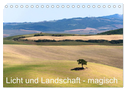 Licht und Landschaft - magisch! (Tischkalender 2025 DIN A5 quer), CALVENDO Monatskalender