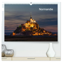 Normandie (hochwertiger Premium Wandkalender 2024 DIN A2 quer), Kunstdruck in Hochglanz