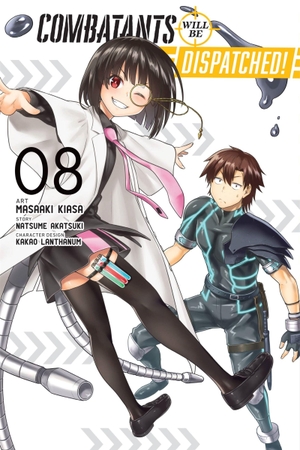 Bovia, Brandon / Lanthanum, Kakao et al. Combatants Will Be Dispatched!, Vol. 8 (manga). Little, Brown & Company, 2023.