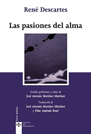 Descartes, René. Las pasiones del alma. Editorial Tecnos, 2006.