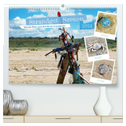 Strandgut Szenen (hochwertiger Premium Wandkalender 2024 DIN A2 quer), Kunstdruck in Hochglanz