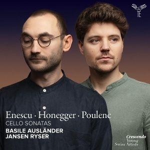 Enescu,Honegger,Poulenc: Cello Sonatas. Integral, 2026.
