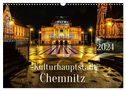Kulturhauptstadt Chemnitz (Wandkalender 2024 DIN A3 quer), CALVENDO Monatskalender