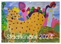Stadtkinder 2024 (Wandkalender 2024 DIN A2 quer), CALVENDO Monatskalender