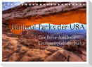 National-Parks der USA (Tischkalender 2024 DIN A5 quer), CALVENDO Monatskalender