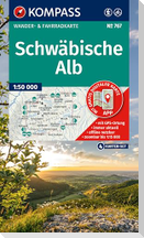 KOMPASS Wanderkarten-Set 767 Schwäbische Alb (4 Karten) 1:50.000