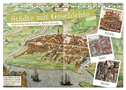 Städte mit Geschichte: Historische Zeichnungen, Stiche, Drucke (Tischkalender 2024 DIN A5 quer), CALVENDO Monatskalender