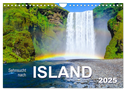 Sehnsucht nach Island (Wandkalender 2025 DIN A4 quer), CALVENDO Monatskalender