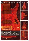 Elektro-Gitarren (Tischkalender 2024 DIN A5 hoch), CALVENDO Monatskalender