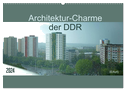 Architektur-Charme der DDR (Erfurt) (Wandkalender 2024 DIN A2 quer), CALVENDO Monatskalender