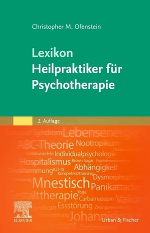 Ofenstein, Christopher. Lexikon Heilpraktiker für Psychotherapie. Urban & Fischer/Elsevier, 2021.