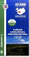 Island Serkort 03 Kjölur - Langjökull - Kerlingarfjöll 1 : 100 000 / 1 : 50 000