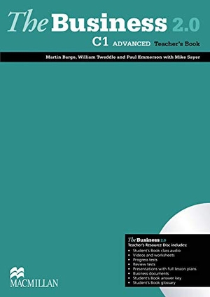 Barge, Martin / Tweddle, William et al. The Business 2.0 Advanced Teacher's Book with DVD-ROM. Hueber Verlag GmbH, 2013.