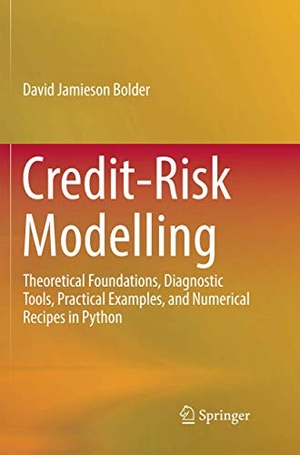 Bolder, David Jamieson. Credit-Risk Modelling - Theoretical Foundations, Diagnostic Tools, Practical Examples, and Numerical Recipes in Python. Springer, 2019.