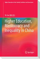 Higher Education, Meritocracy and Inequality in China