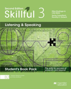 Kisslinger, Ellen / Baker, Lida et al. Skillful 2nd edition Level 3 - Listening and Speaking/ Student's Book with Student's Resource Center and Online Workbook - The skills for success at university and beyond. Hueber Verlag GmbH, 2018.