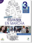 Nuevo Español en marcha 3. Arbeitsbuch mit Audio-CD