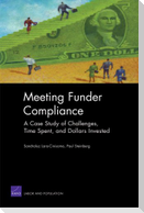 Meeting Funder Compliance