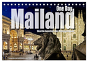 One Day Mailand (Tischkalender 2024 DIN A5 quer), CALVENDO Monatskalender