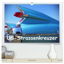US-Strassenkreuzer (hochwertiger Premium Wandkalender 2024 DIN A2 quer), Kunstdruck in Hochglanz
