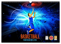 Basketball Fantasiewelten (Wandkalender 2025 DIN A3 quer), CALVENDO Monatskalender