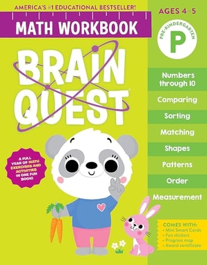 Publishing, Workman. Brain Quest Math Workbook: Pre-Kindergarten. Workman Publishing, 2024.