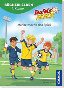 Teufelskicker, Bücherhelden 1. Klasse, Moritz macht das Spiel