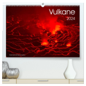 Vulkane 2024 (hochwertiger Premium Wandkalender 2024 DIN A2 quer), Kunstdruck in Hochglanz