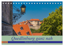 Quedlinburg ganz nah - Welterbestadt im Harz (Tischkalender 2025 DIN A5 quer), CALVENDO Monatskalender