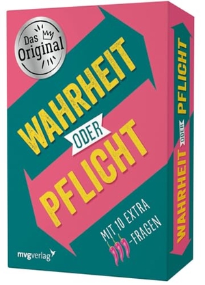 Hegemann, Emma. Wahrheit oder Pflicht - Mit 10 extra scharfen Karten. MVG Moderne Vlgs. Ges., 2018.