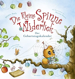Amft, Diana. Die kleine Spinne Widerlich - Der Geburtstagskalender. Baumhaus Verlag GmbH, 2021.