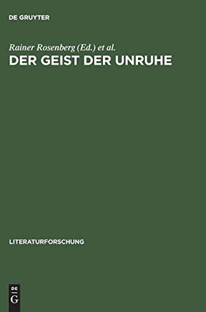 Rosenberg, Rainer / Inge Münz-Koenen et al (Hrsg.). Der Geist der Unruhe - 1968 im Vergleich. Wissenschaft ¿ Literatur ¿ Medien. De Gruyter Akademie Forschung, 2000.
