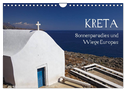 Kreta - Sonnenparadies und Wiege Europas (Wandkalender 2025 DIN A4 quer), CALVENDO Monatskalender