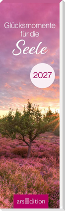 Lesezeichenkalender Glücksmomente für die Seele 2027
