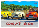 Citroën 2CV - die Ente (Wandkalender 2024 DIN A4 quer), CALVENDO Monatskalender