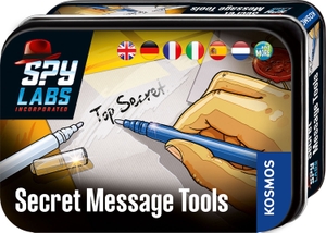 Spy Labs Secret Message Tool INT - Detektiv-Set. Franckh-Kosmos, 2026.