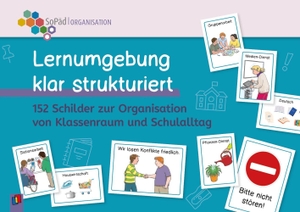 Lernumgebung klar strukturiert - 152 Schilder zur Organisation von Klassenraum und Schulalltag in der Förderschule. Verlag an der Ruhr GmbH, 2026.