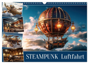 Steampunk Luftfahrt (Wandkalender 2024 DIN A3 quer), CALVENDO Monatskalender